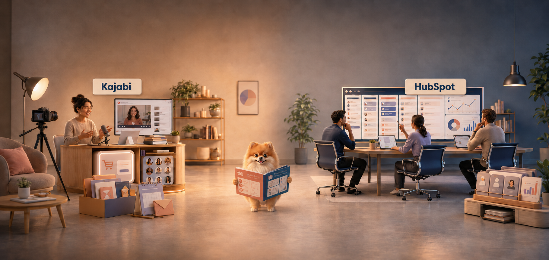 HubSpot vs Kajabi